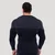 GymBeam OG1 Seamless Longsleeve Black/Grey XL