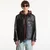 Jakna Y-3 Leather Blouson Black M