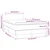 Vidaxl Box spring postelja z vzmetnico LED tem. rjava 120x190 cm blago