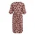 LOVE2WAIT Obleka  rjava / temno rjava / magenta / staro roza