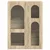 Kreveta Sonoma hrast 59 x 35 x 80.5 cm Konstruirano drvo