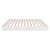 shumee vidaXL Posteljni okvir bel masiven les 160 x 200 cm