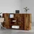 Recepcijski stol 200x50x103,5 cm od konstruiranog drva