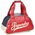 Superdry RETRO ALUMNI BOWLING BAG Rdeča