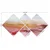 Wallity slika 4MDF1056546683, 60x115 cm, 4 dijela