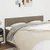 Vidaxl Posteljno vzglavje taupe 160x5x78/88 cm blago
