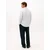 TOMMY HILFIGER Srajca PERFORMANCE temno siva/bela