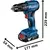 Bosch Set aku alata Udarni odvrtač GDX 183-LI i Bušilica-odvijač GSB 185, 2 × 2.0?Ah, Punjač GAL 18V-20, Kofer
