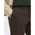 SELECTED Chino hlače SLHMILES temno rjava