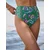 love & roses Bikini hlačke zelena/petrol/lila/bela