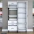 Hanah Home Komoda JE142 3106, 120x198.6x40 cm, Bela