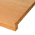 Prozorske klupice 2 kom svijetlosmeđe 100x15x2 cm masivne hrast