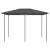 Den Paviljon 3x4x2,6 m antraciten 160 g/m2