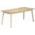 Vidaxl Jedilna miza 180x90x76 cm trden mangov les