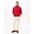 TOMMY HILFIGER Majica rdeča/bela