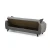 Atelier del Sofa Trosed na razvlačenje Alkon 214x86x77cm Svetlosivi
