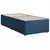vidaXL vidaXL Box spring postelja z vzmetnico modra 90x190 cm blago, (21291030)