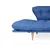 Atelier del Sofa Trosed na razvlačenje Nina 200x70cm Plavi