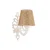 Opviq Zidna lampa Lily Hazeran, 15x10x13cm, IP20, Bež-bela