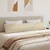 Jastučići za sofu 2 pcs Krema 200 x 40 cm tkanina