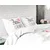 Posteljnina Paris Splash White