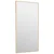 Ogledalo za vrata zlatno 40x80 cm od stakla i aluminija