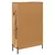 Highboard s ladicama Corona Staro drvo 69,5 x 31 x 115 cm