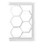 Hanah Home Polica 90x140x24,6cm Bela