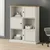 Regal za knjige VIGO bijeli 90x35x114,5 cm od masivne borovine