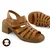 Mona Shoes Ženske sandale, Soft uložak, Kožne, Braon