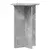 Stalak za biljke 2 pcs Betonska siva O40 x 60 cm