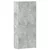 Ormar za cipele Siva 80 x 35.5 x 180 cm Konstruirano drvo