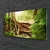 tulup.si Slika na steklu Tree trunk forest narava 125x50 cm 4 obešalnika