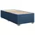 VIDAXL Box spring postelja z vzmetnico modra 90x190 cm blago