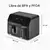 Ufesa AirFryer Storm, Bezuljna, Dupla posuda, 9L(5.5L+3.5L), 8 programa, Crna