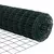 vidaXL Evropska ograja Zelena 1.4 x 10 m PVC prevlečen železo