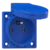 PCE VTIČNICA 1F 1X Z/U IP54 250V MODRA 1040-0b