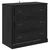 Komode 2 pcs Crni hrast 70 x 35,5 x 67,5 cm Konstruirano drvo