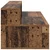 Studio radni stol Staro drvo 152 x 42,5 x 36 cm
