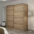 Hanah home Ormar Kale 180x190x52cm Bež