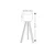 Opviq Podna lampa AYD-1519, Roza