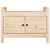 Klupa za hodnik 80 x 40 x 60 cm od masivne borovine