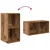 Set TV komoda Zidne 4 pcs Staro drvo 37 x 37 x 72 cm