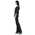 Norma Kamali Ženska bluza KK4266PL130001-BLACK, Crna