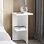 HANAH HOME Noćni ormarić Leray White (382NRC1807)