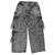 Moške jeans baggy hlače AFFLICTION - DECIMATION - washed sive - AWV30196-BK