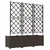 Vidaxl Vrtni lonček 3 szt. Rjava 120 x 40 x 143 cm Plastika