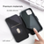 Techsuit Safe Wallet Plus preklopna futrola za Motorola Moto G54 Power Edition / G64 – crna
