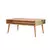 Hanah Home Klub sto Viva 2 110x45x60?cm Bež-Zeleni