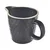 shumee Črn keramični vrč za mleko TEA TIME 100 ml